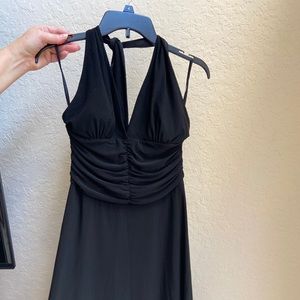 Black Midi Cocktail Dress